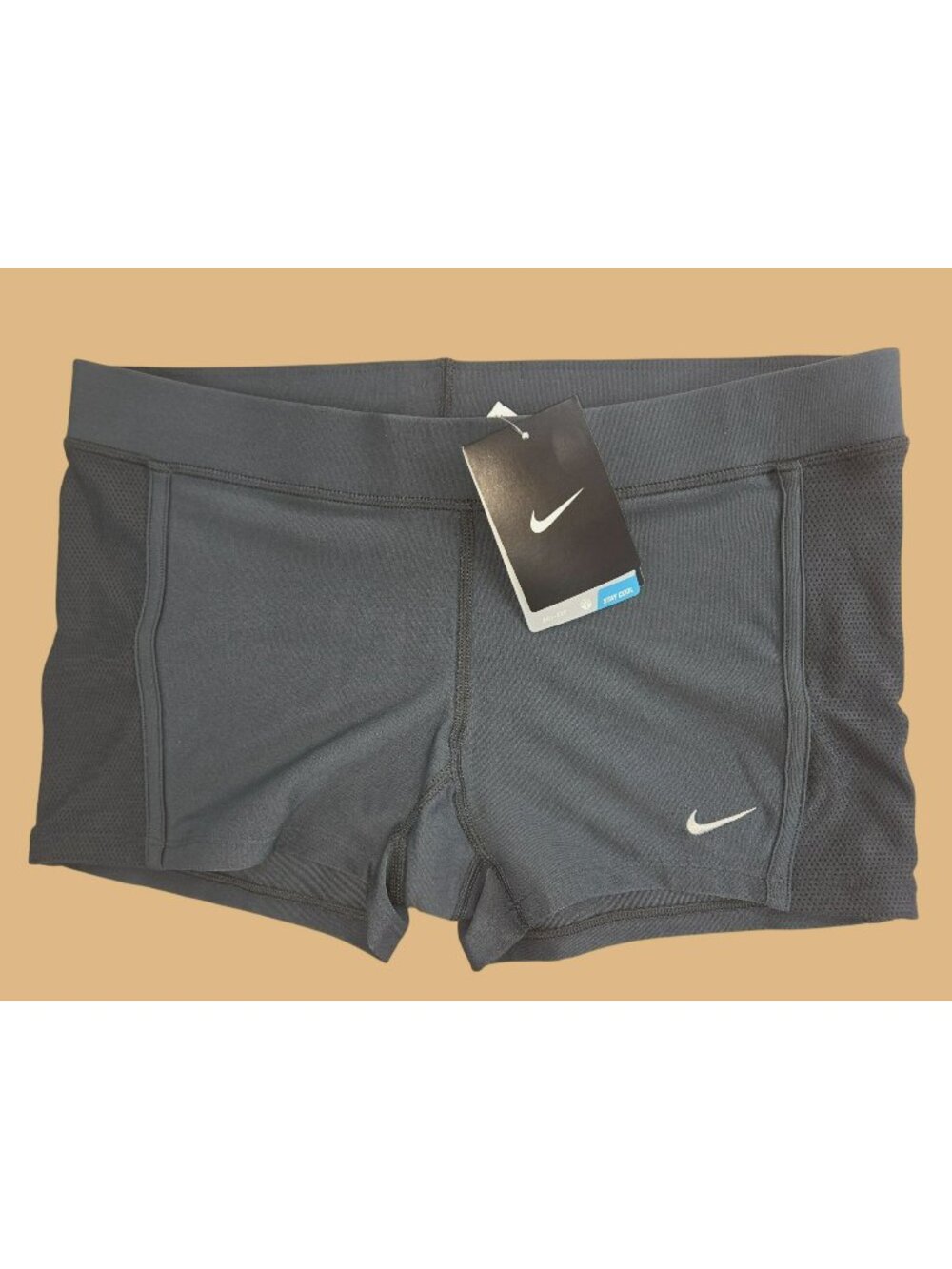 Nike Dri-Fit Womens Gray Running Shorts Small NWT